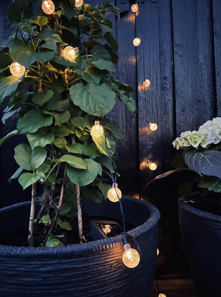 Lichterkette Bella mit 20 Lampen – Solar