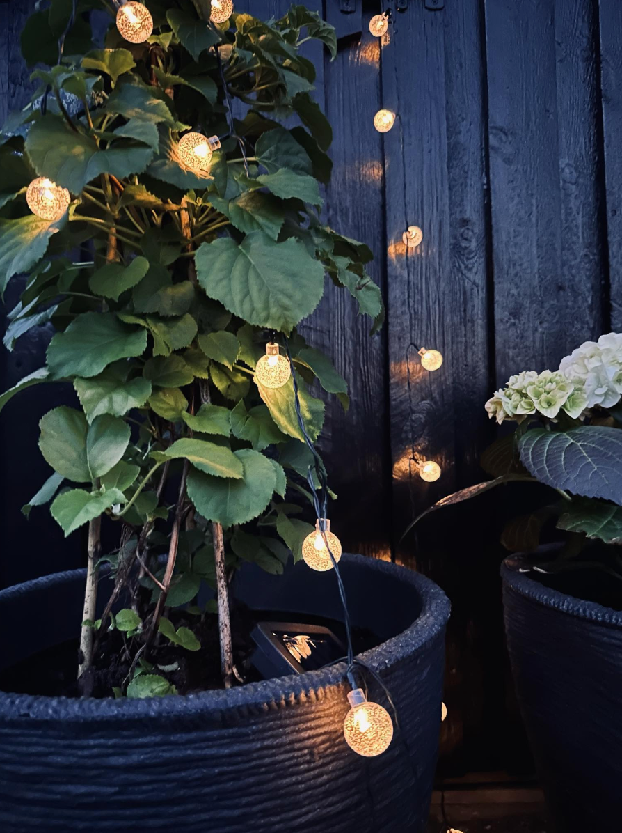 Lichterkette Bella mit 20 Lampen – Solar