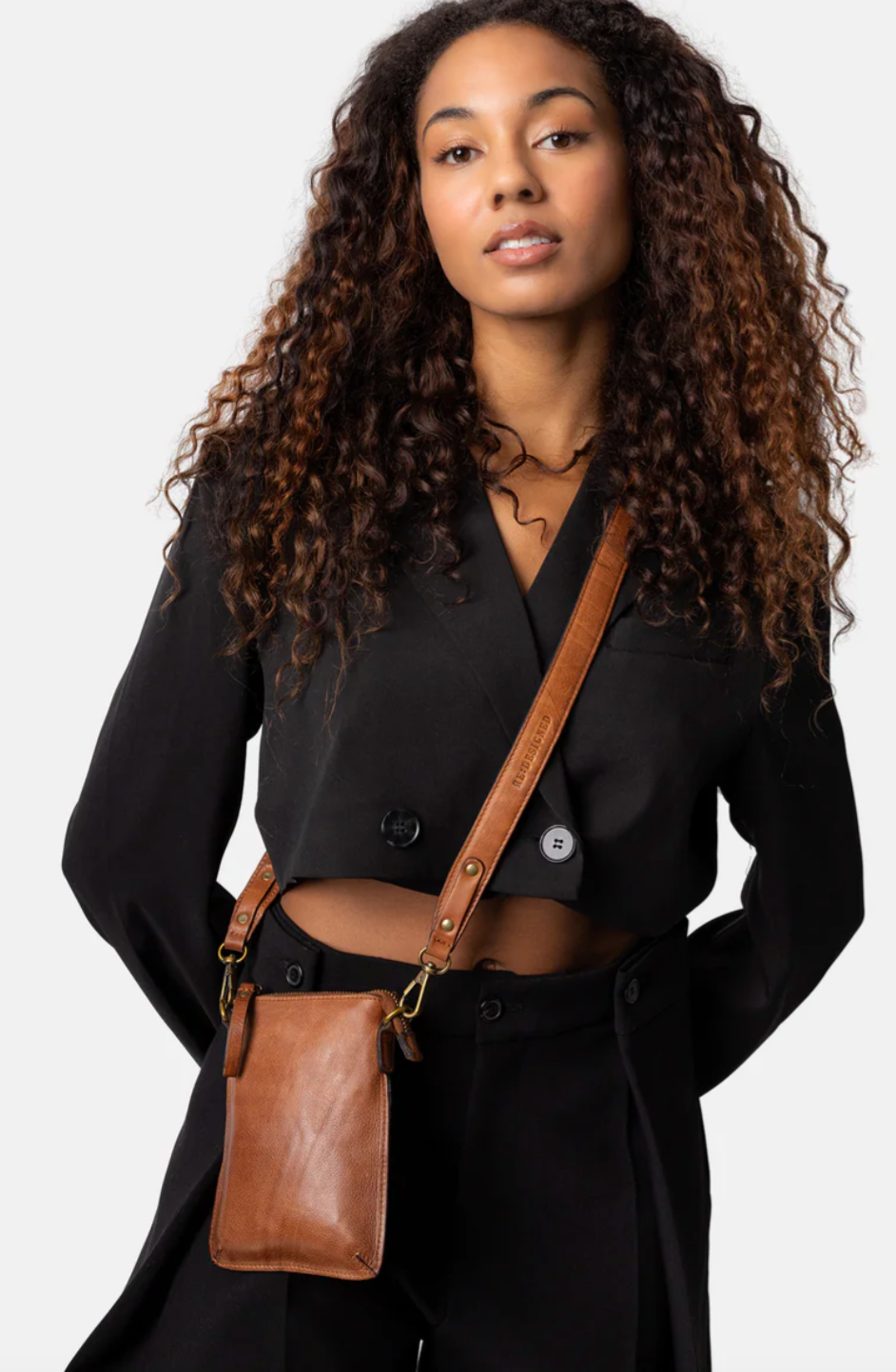 Crossover-Handytasche - Nava Walnut