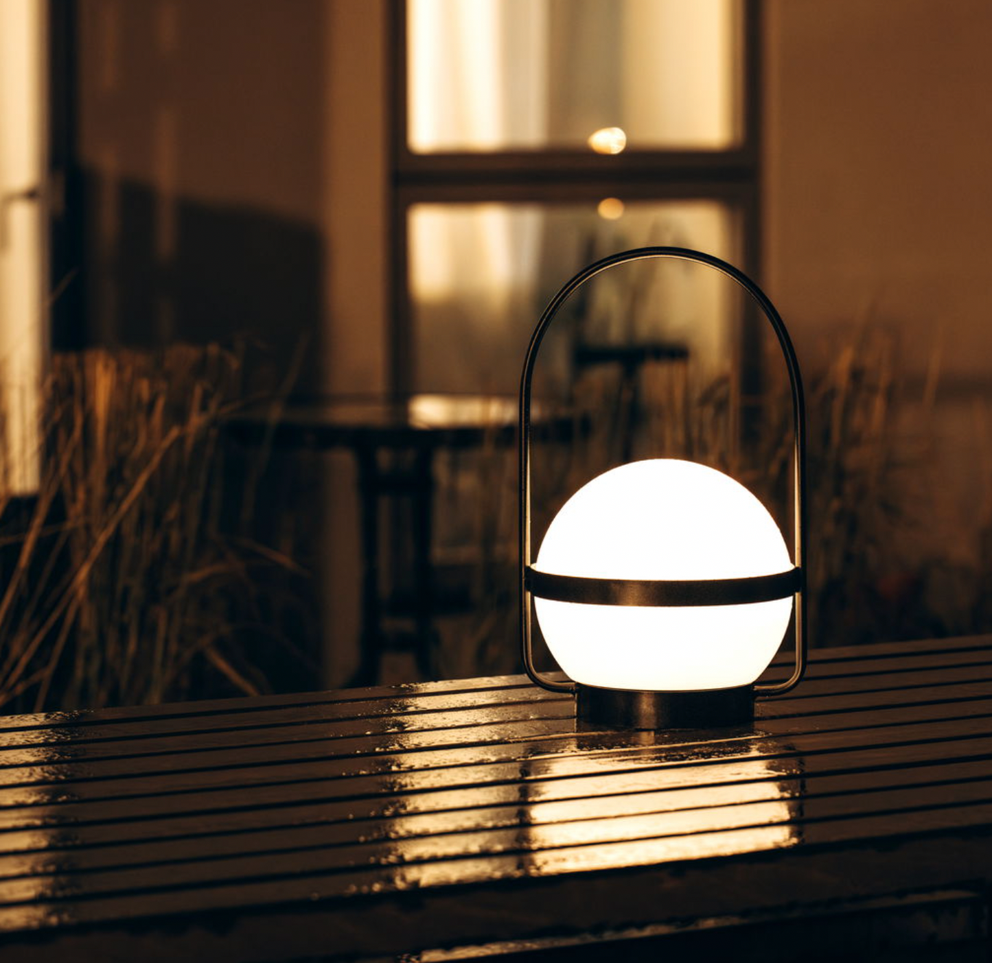 Laterne LUNA mit Solarzellen