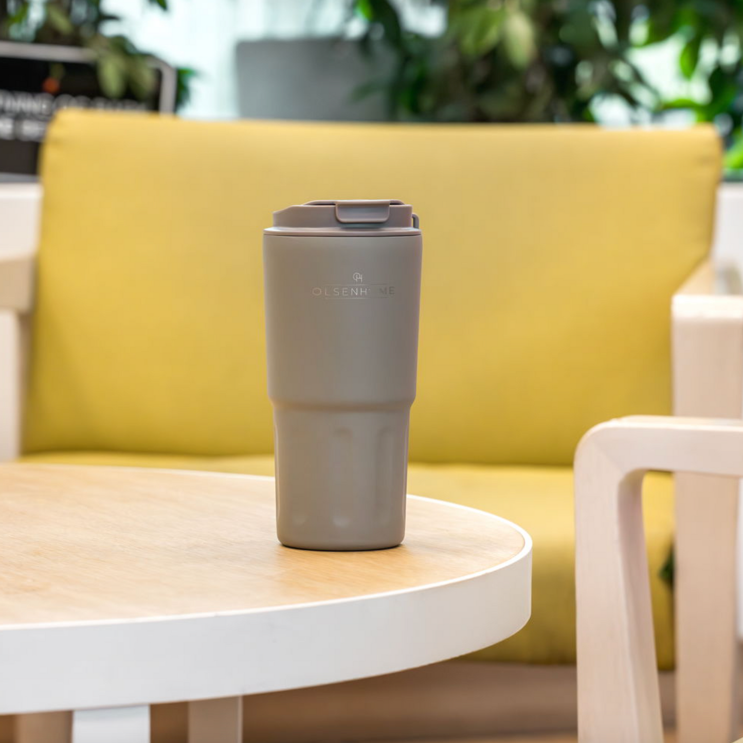 Thermobecher Braun - 600 ml.