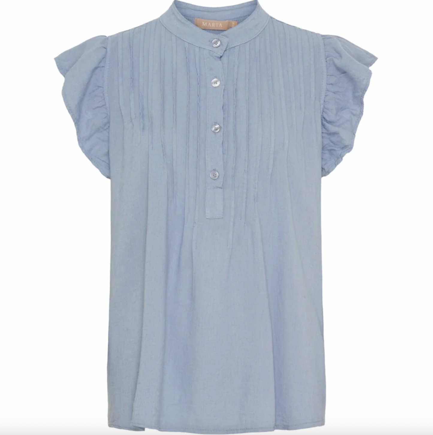 Top Annie – Jeans-Leinenmix
