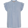 Top Annie – Jeans-Leinenmix