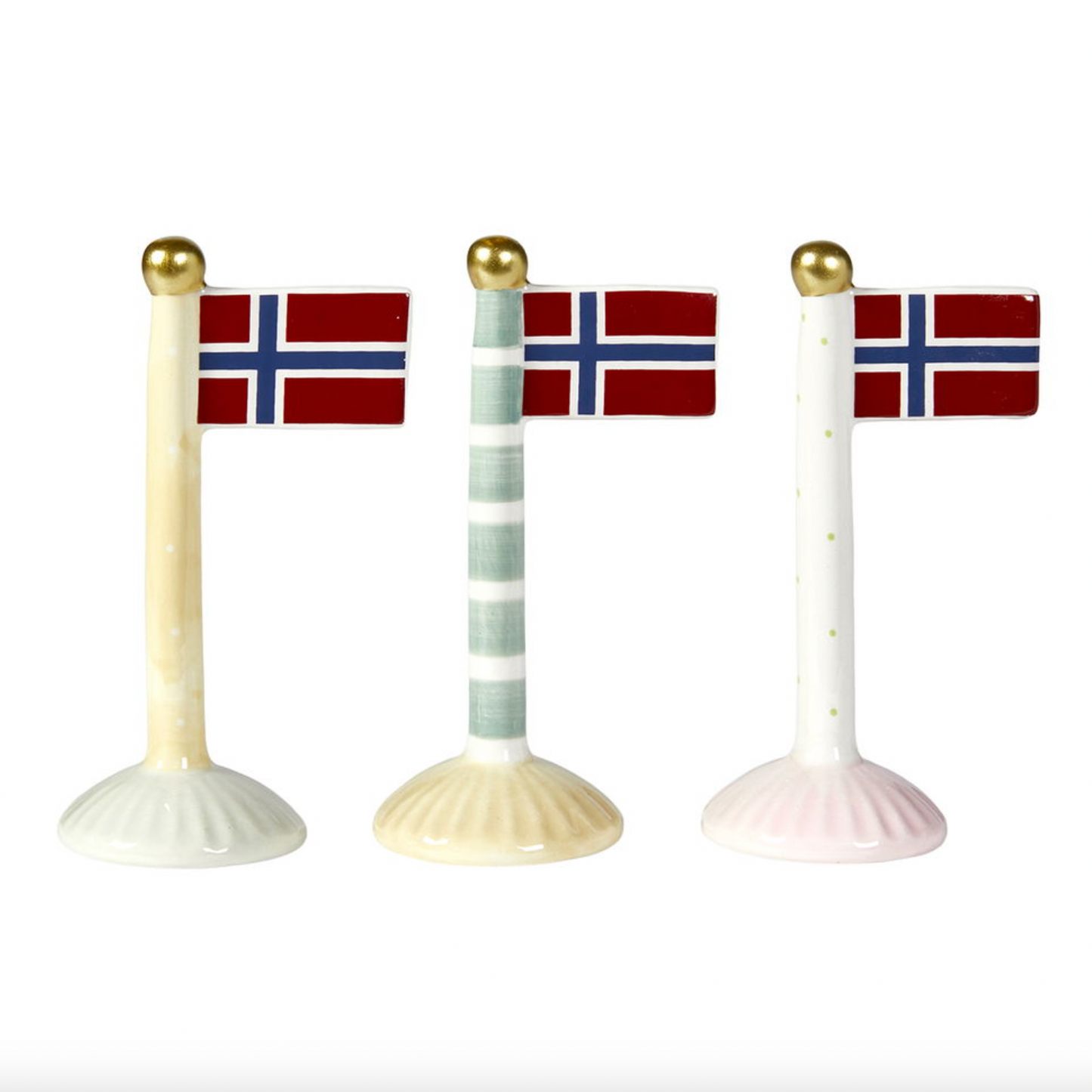 Keramikflagge – Norwegen