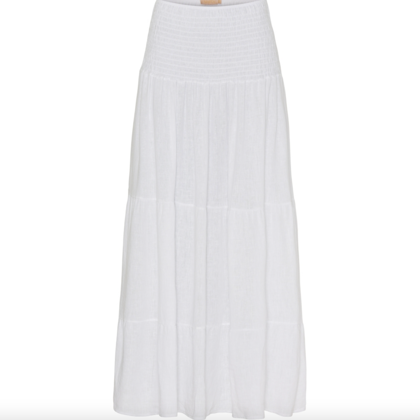 Rock Leinenmix - Solid white