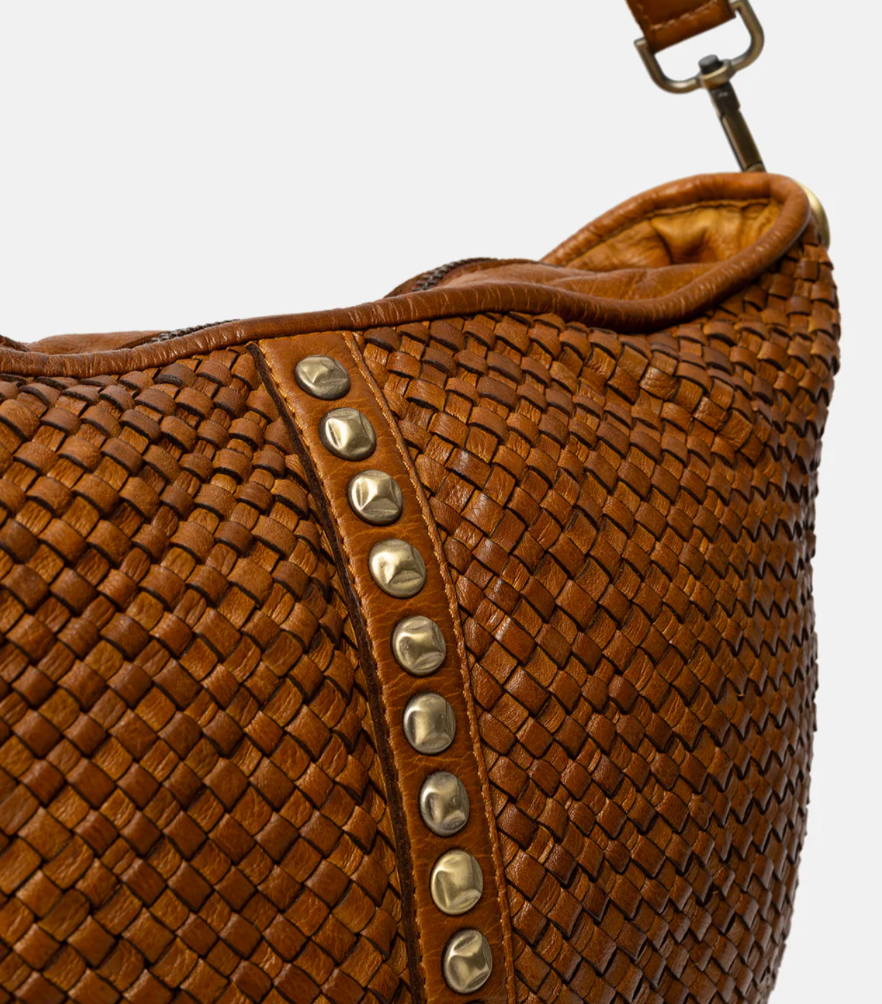 Crossover JOMA Geflecht und Nieten - Cognac