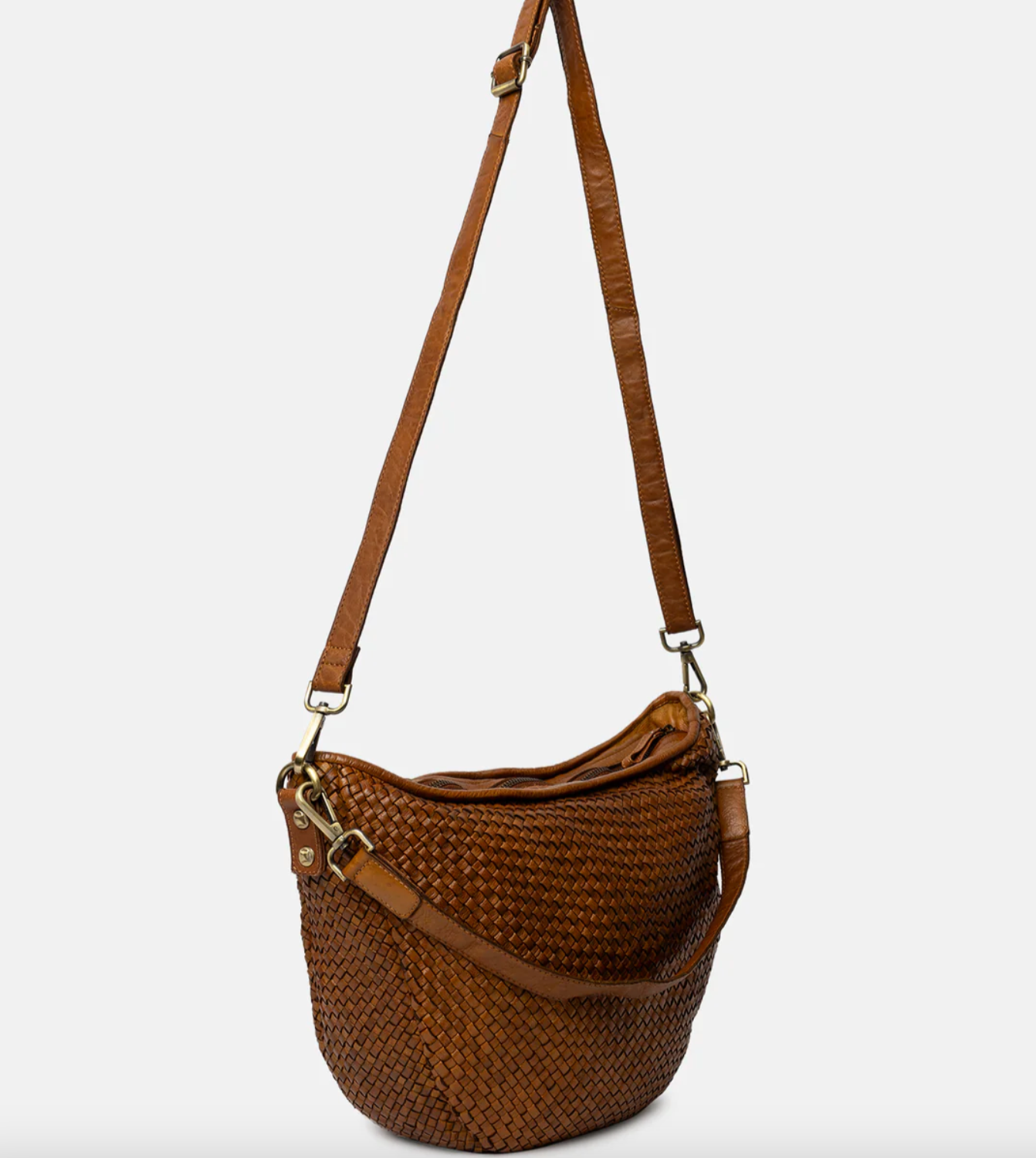 Crossover JOMA Geflecht und Nieten - Cognac
