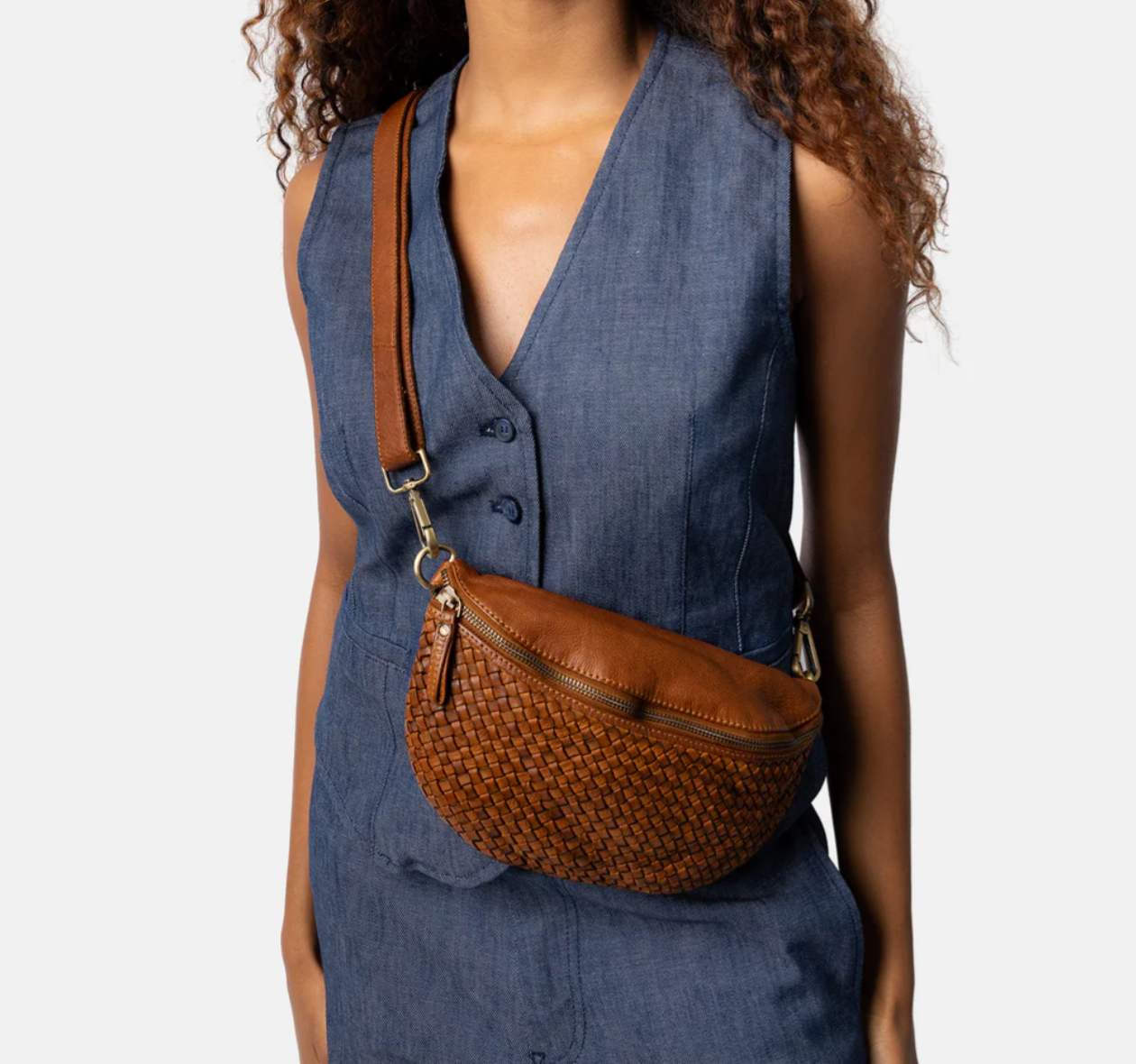 Gürteltasche Miriam Cognac