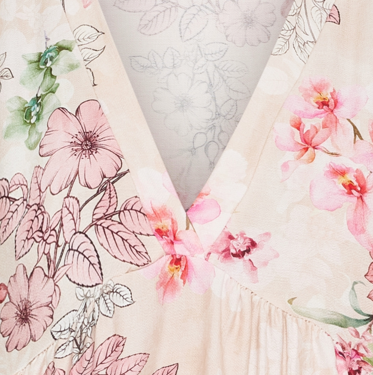 Kleid Anika Rose flower