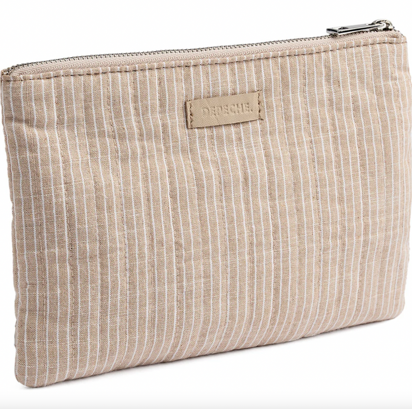 Clutch - Beige Streifen