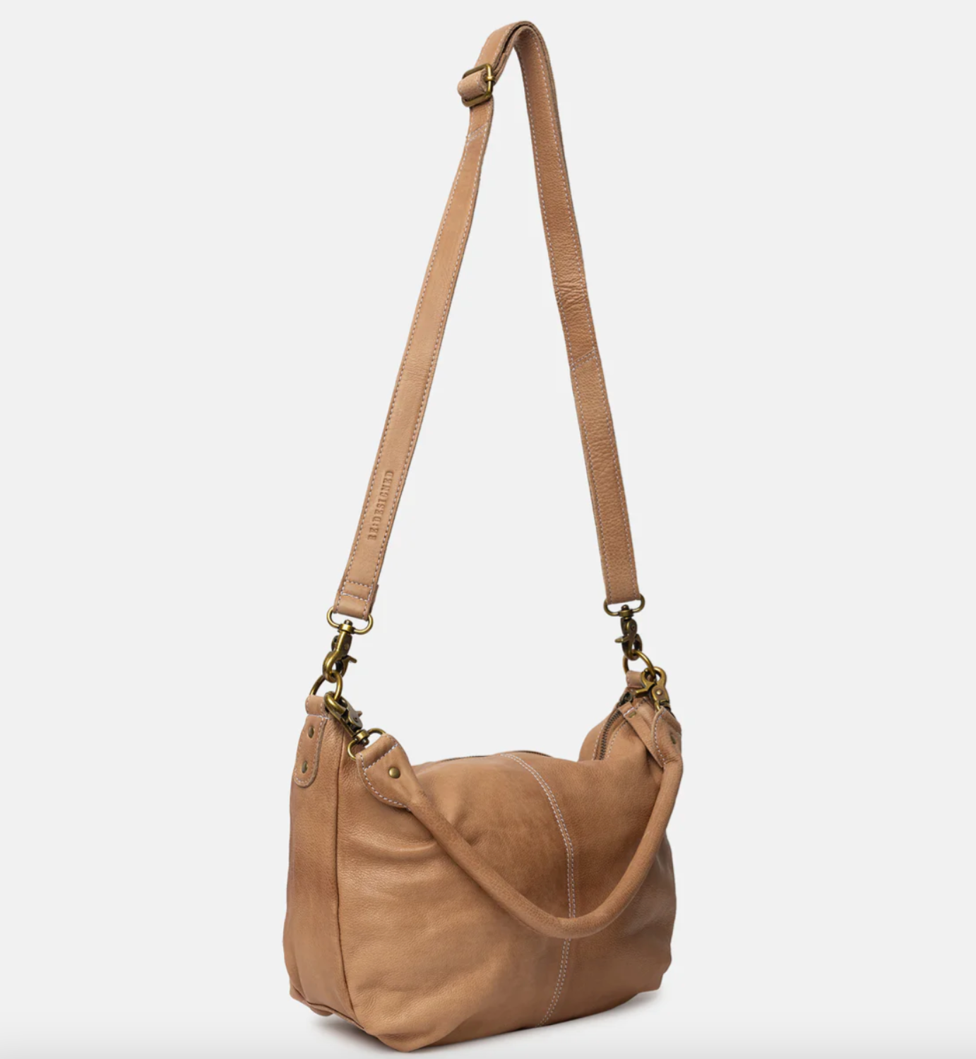 Schultertasche Naomi small - Taupe