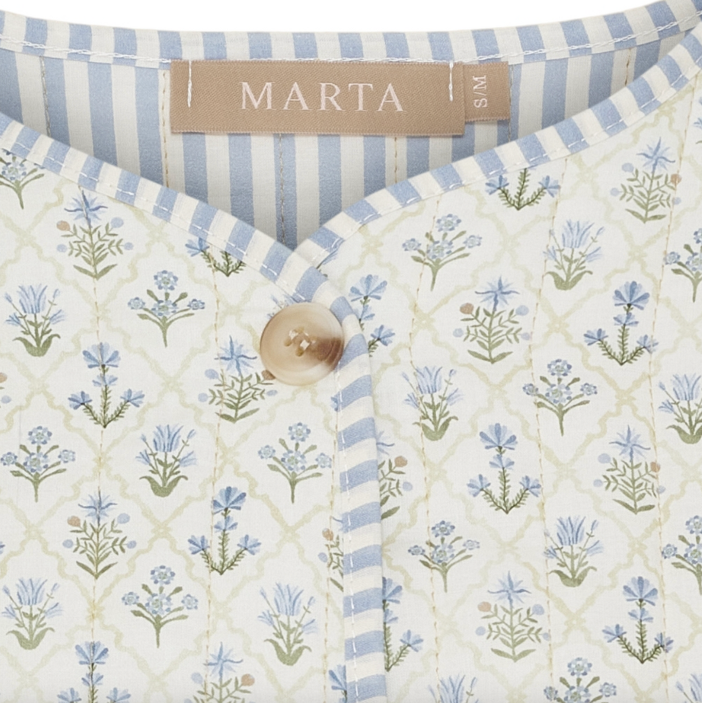 Jacke Quilt - Blau