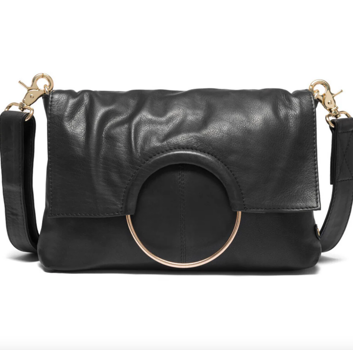 Stilvolle Clutch - Schwarz