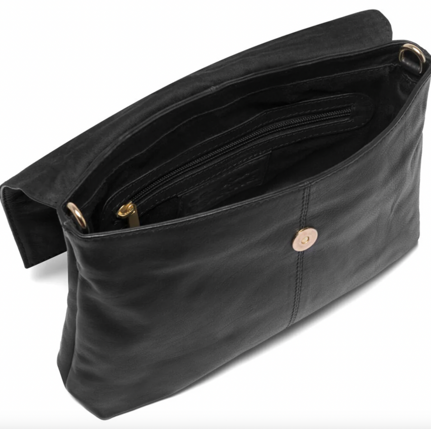 Stilvolle Clutch - Schwarz