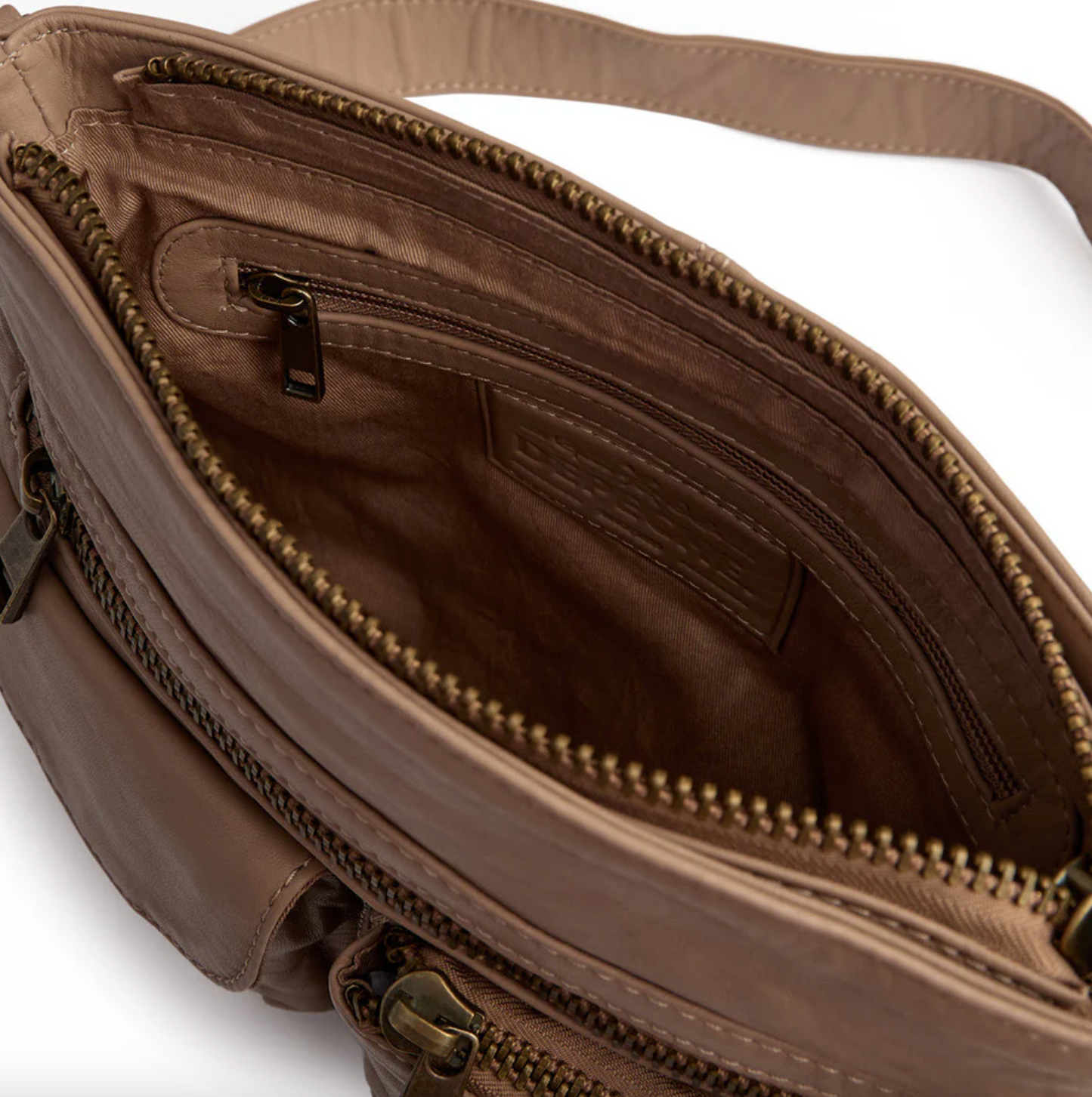 Crossbody LATTE - Ultra weich