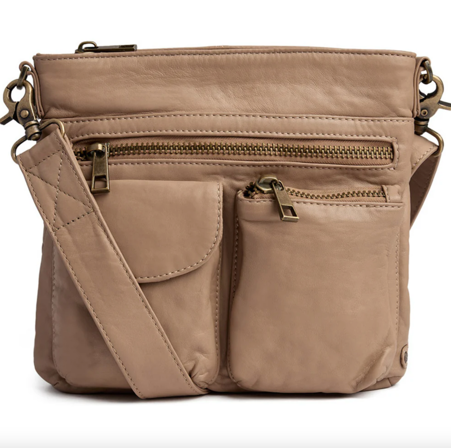 Crossbody LATTE - Ultra weich