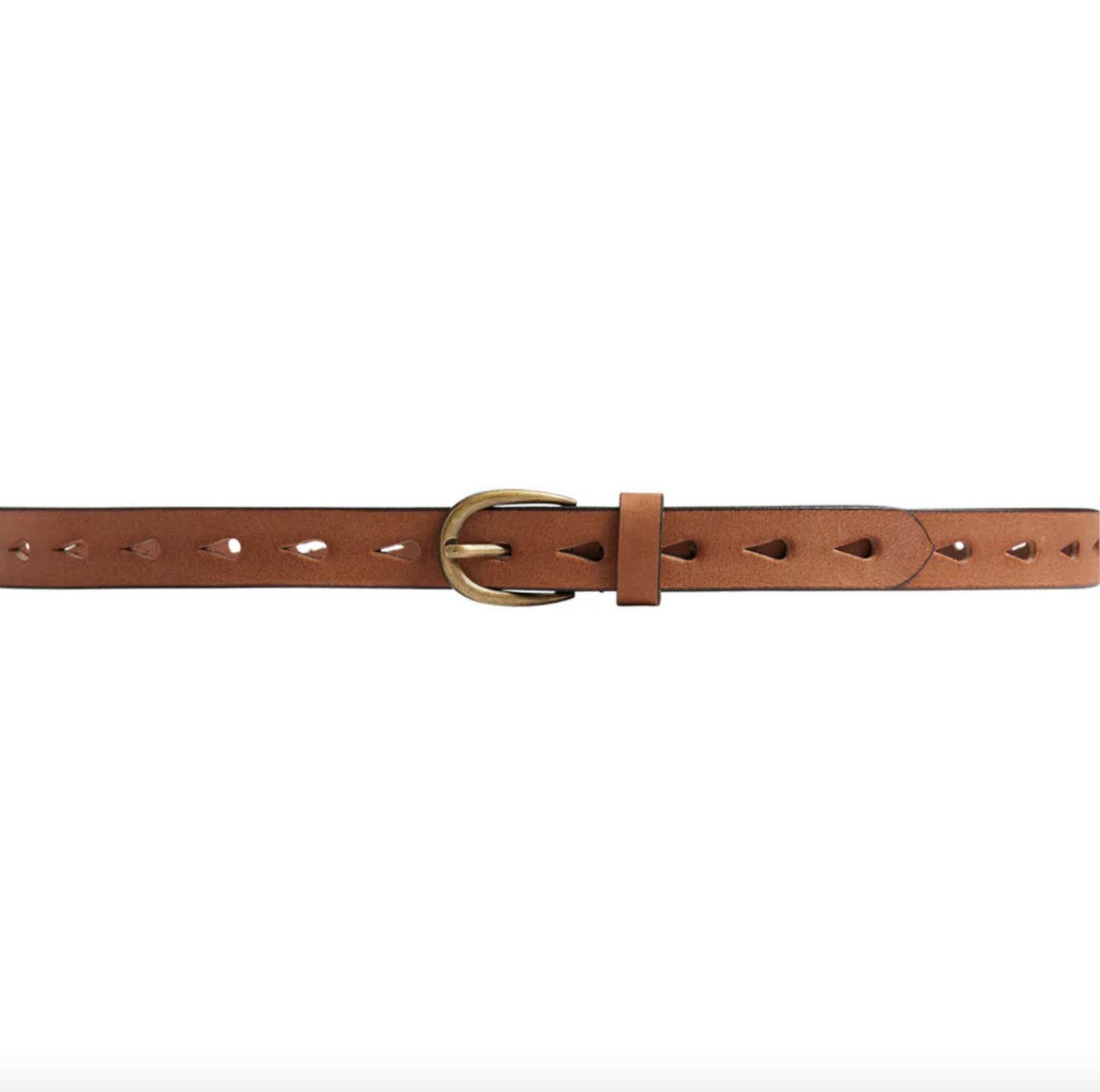 Jeans-Gürtel - Cognac