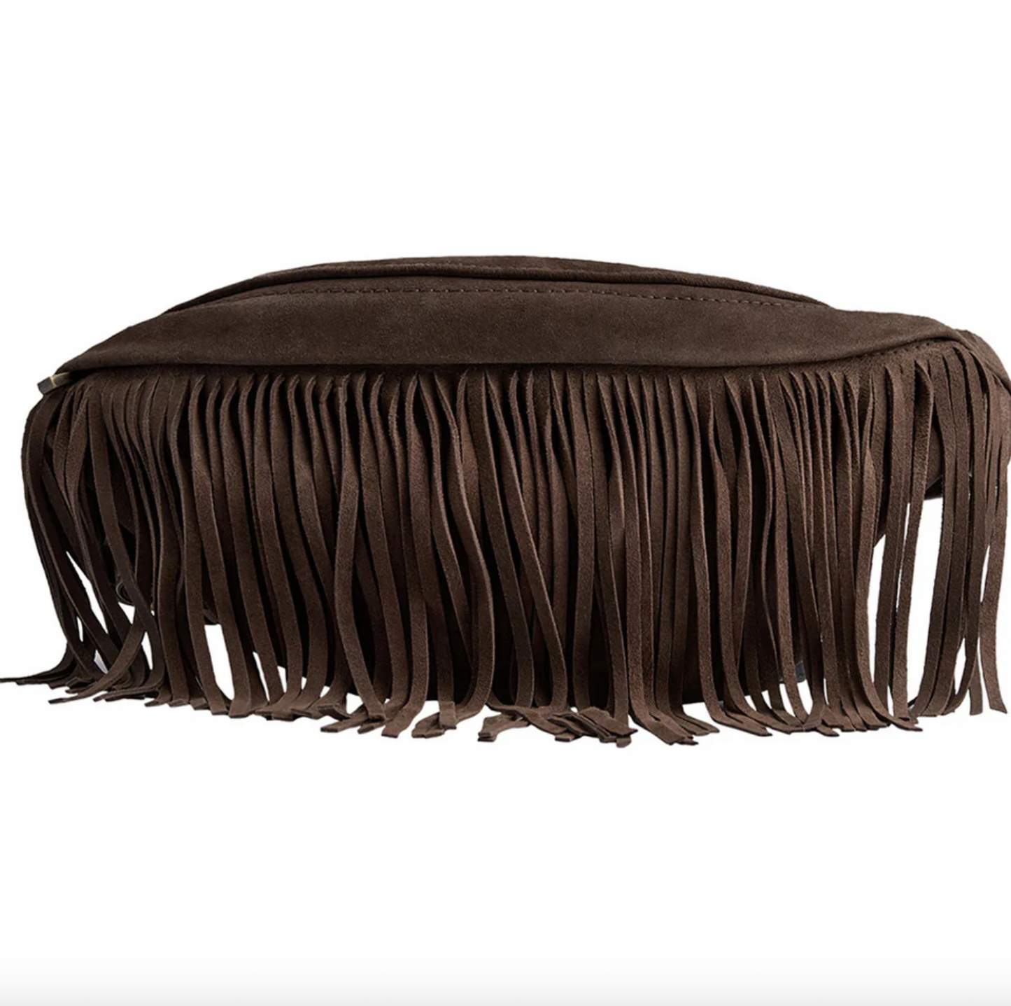Bauchtasche mit Fransen - Deer Brown