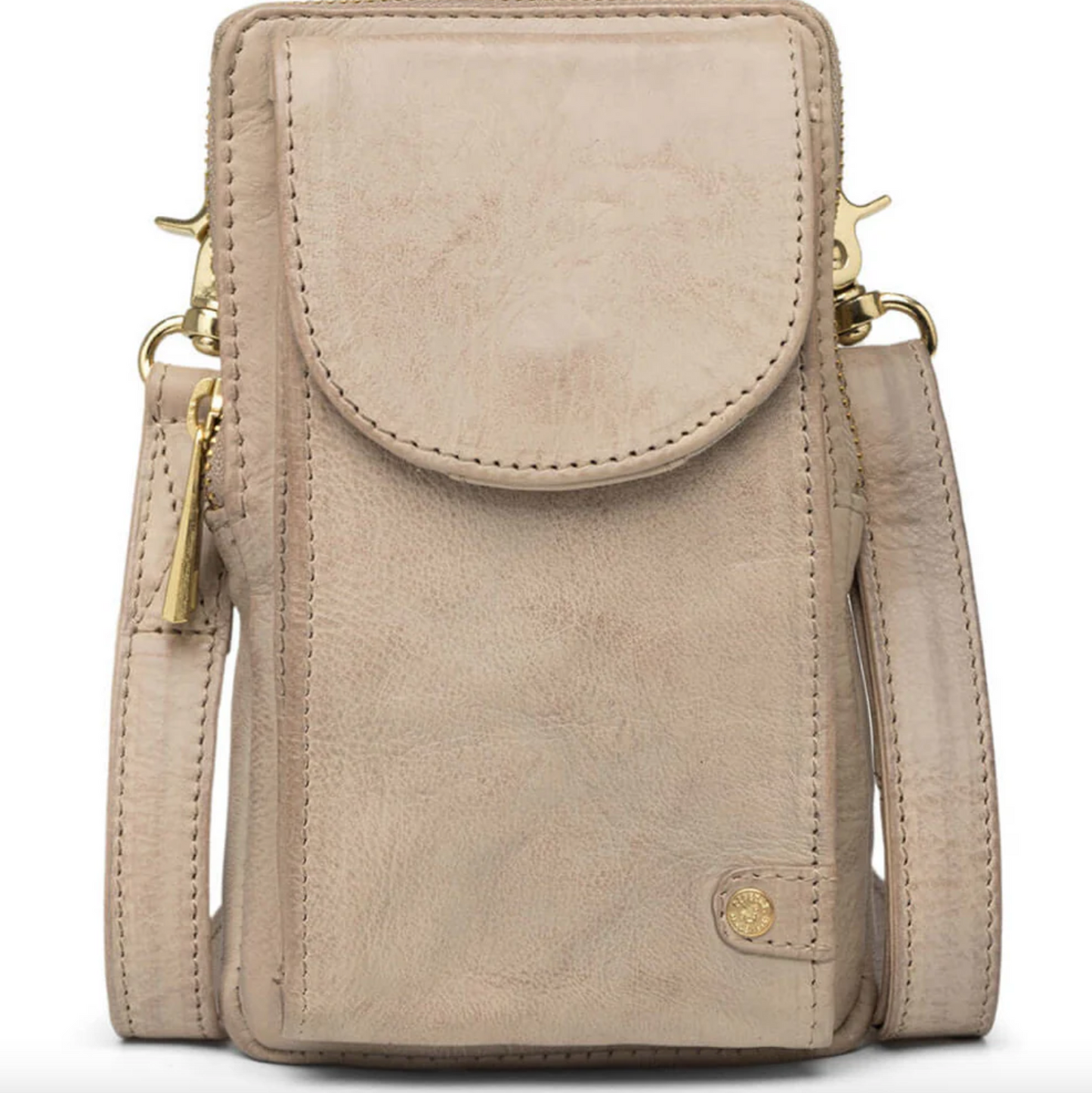 Handytasche - Sand / Gold