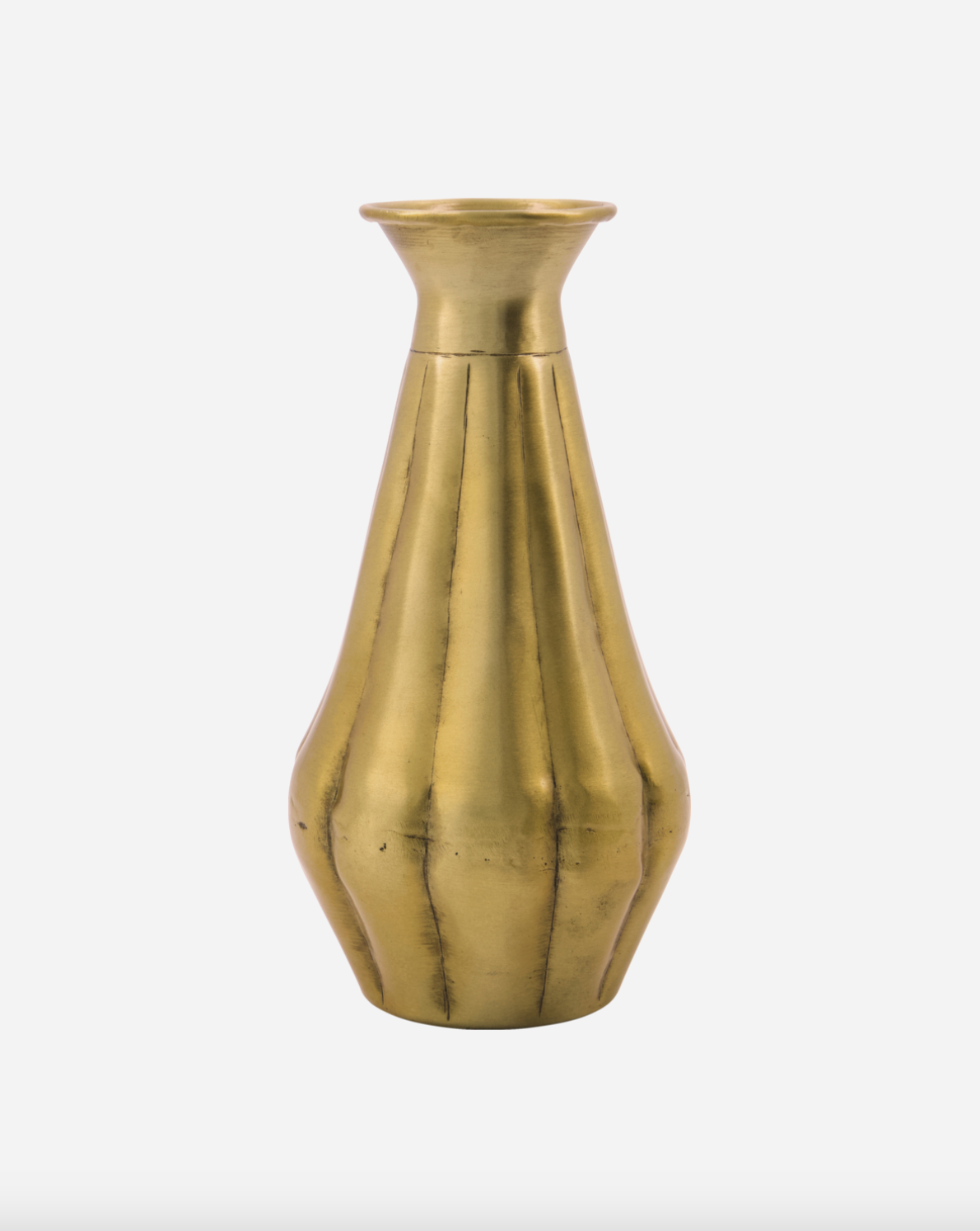 Vase - Goldenes Aluminium
