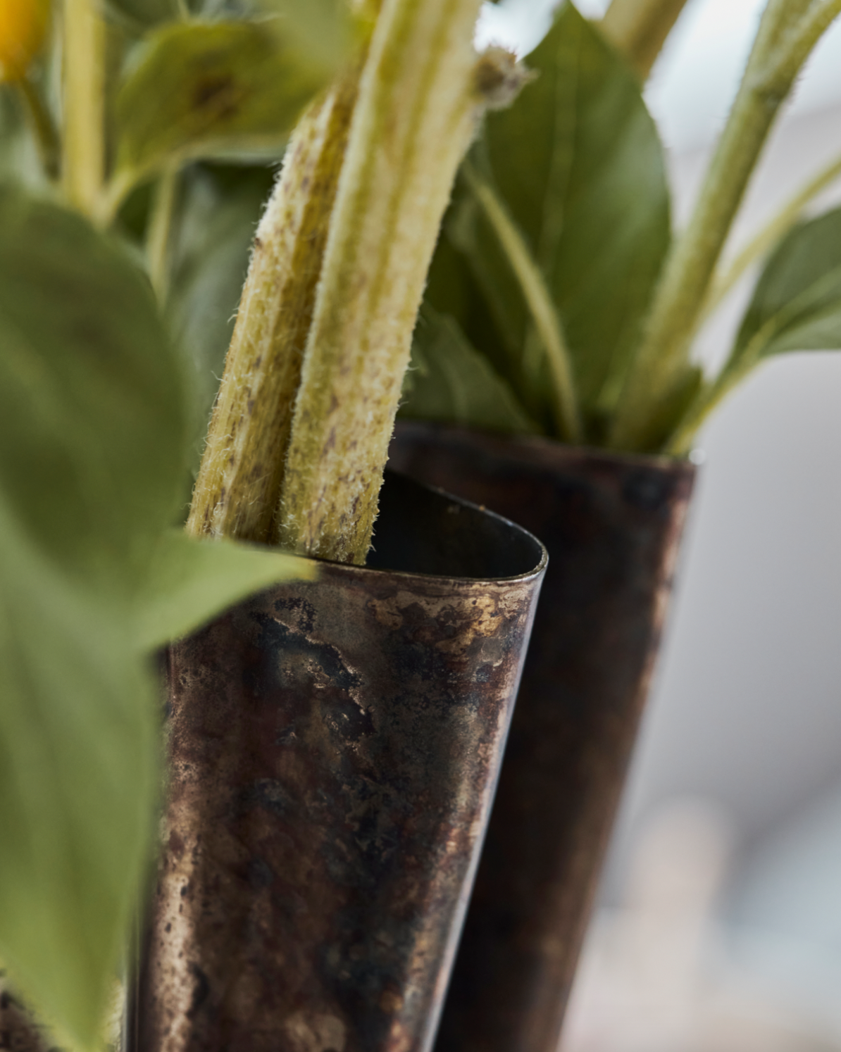 Vase Antik braun