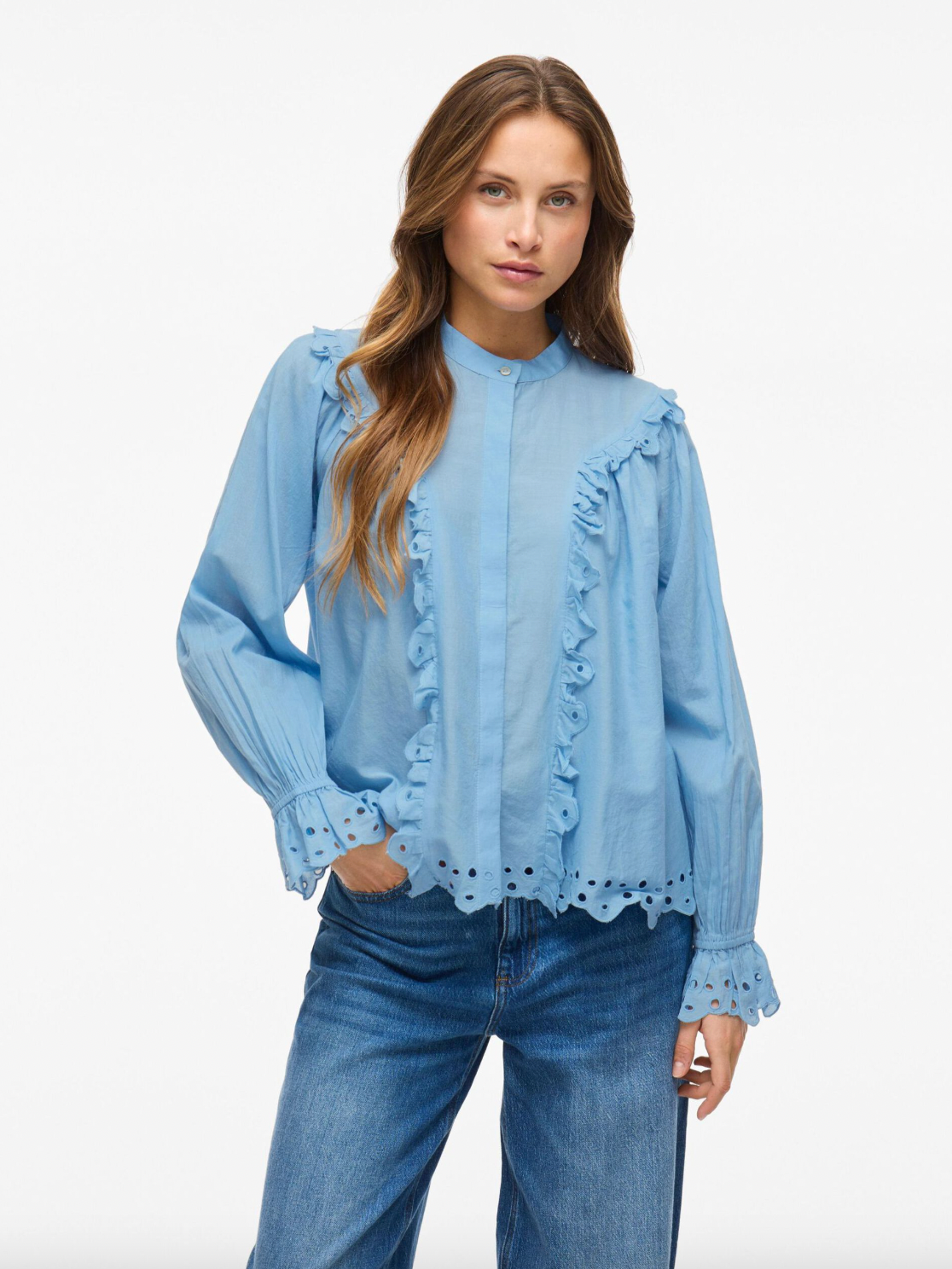 Bluse Sally blue