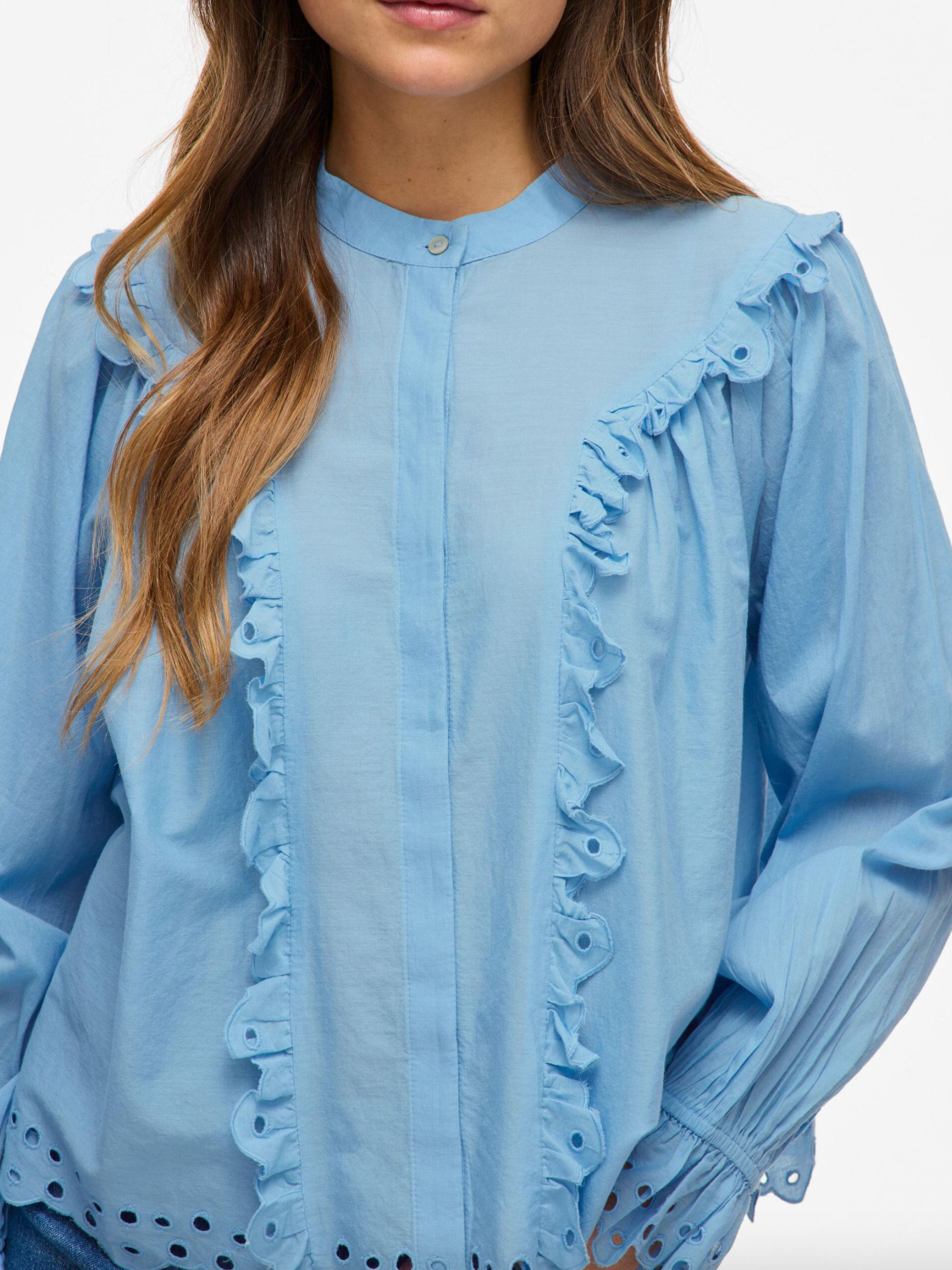 Bluse Sally blue