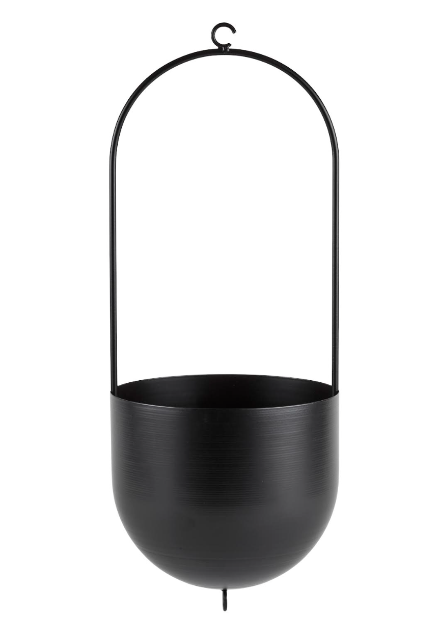 Topf mit Haken - Black