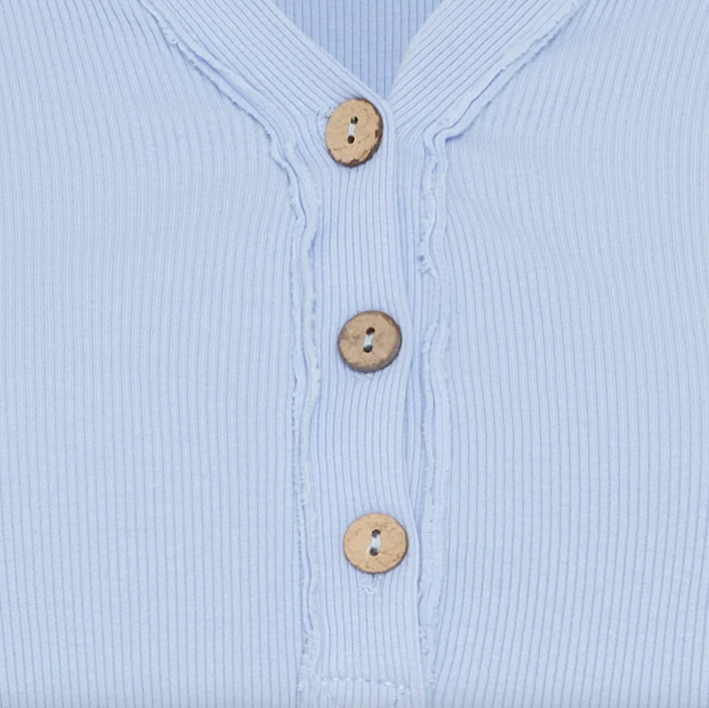 Bluse mit Knöpfen - Sky blue