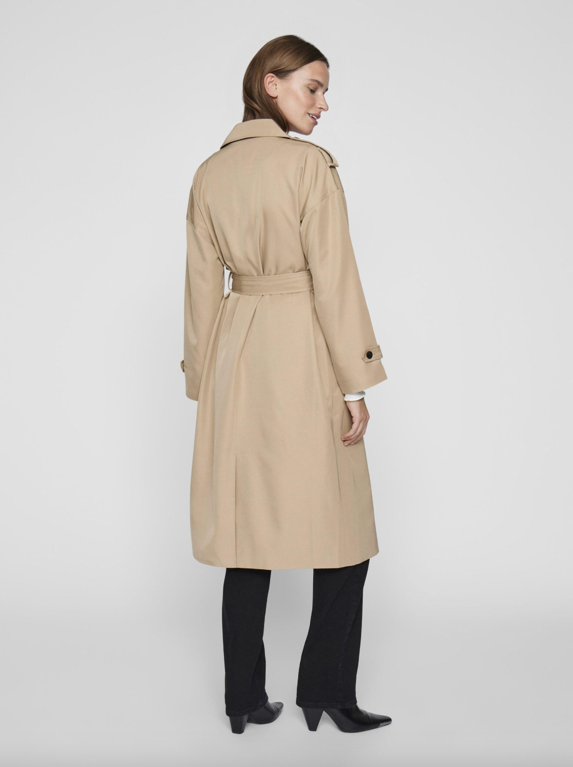 Langer Trenchcoat - Savannah Tan