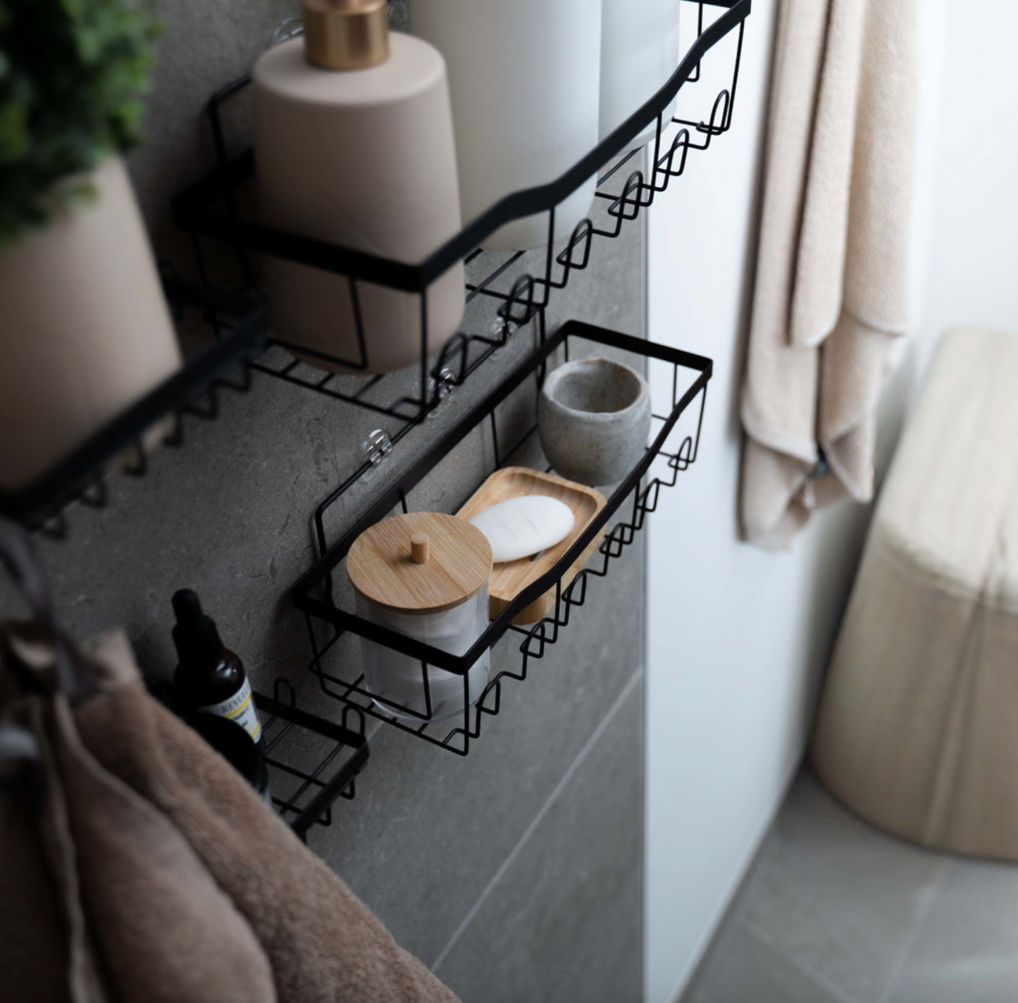 Badeaufhängeset mit 5 Teilen