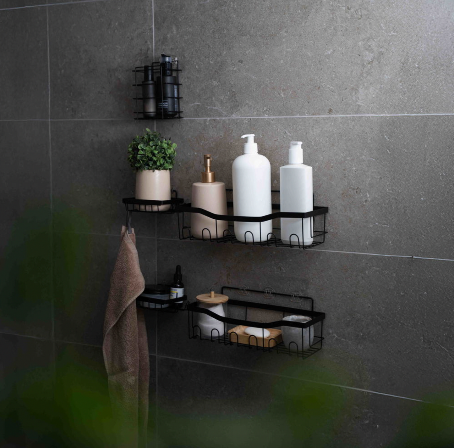 Badeaufhängeset mit 5 Teilen