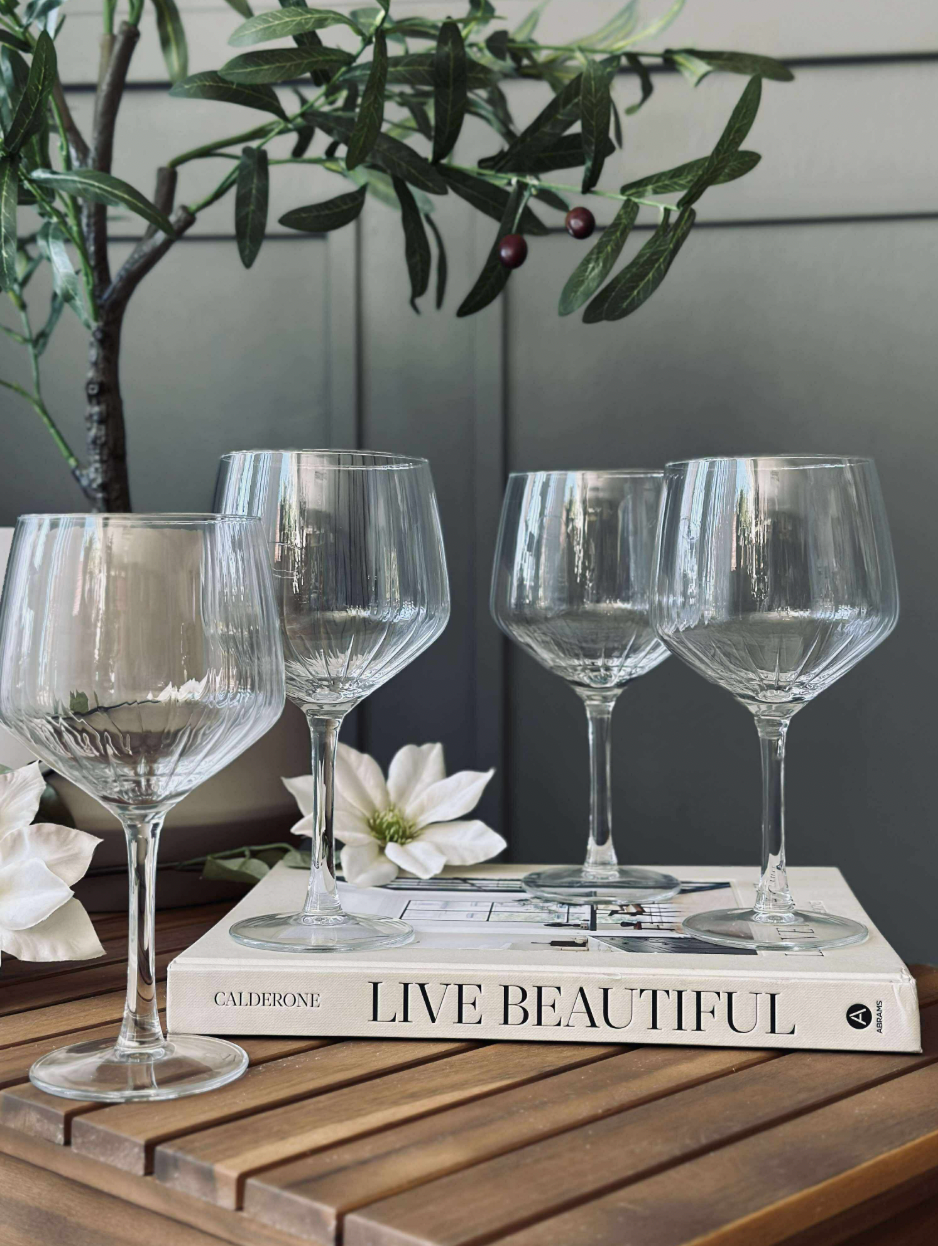 Gin & Tonic Gläser - Paket mit 4 Stück