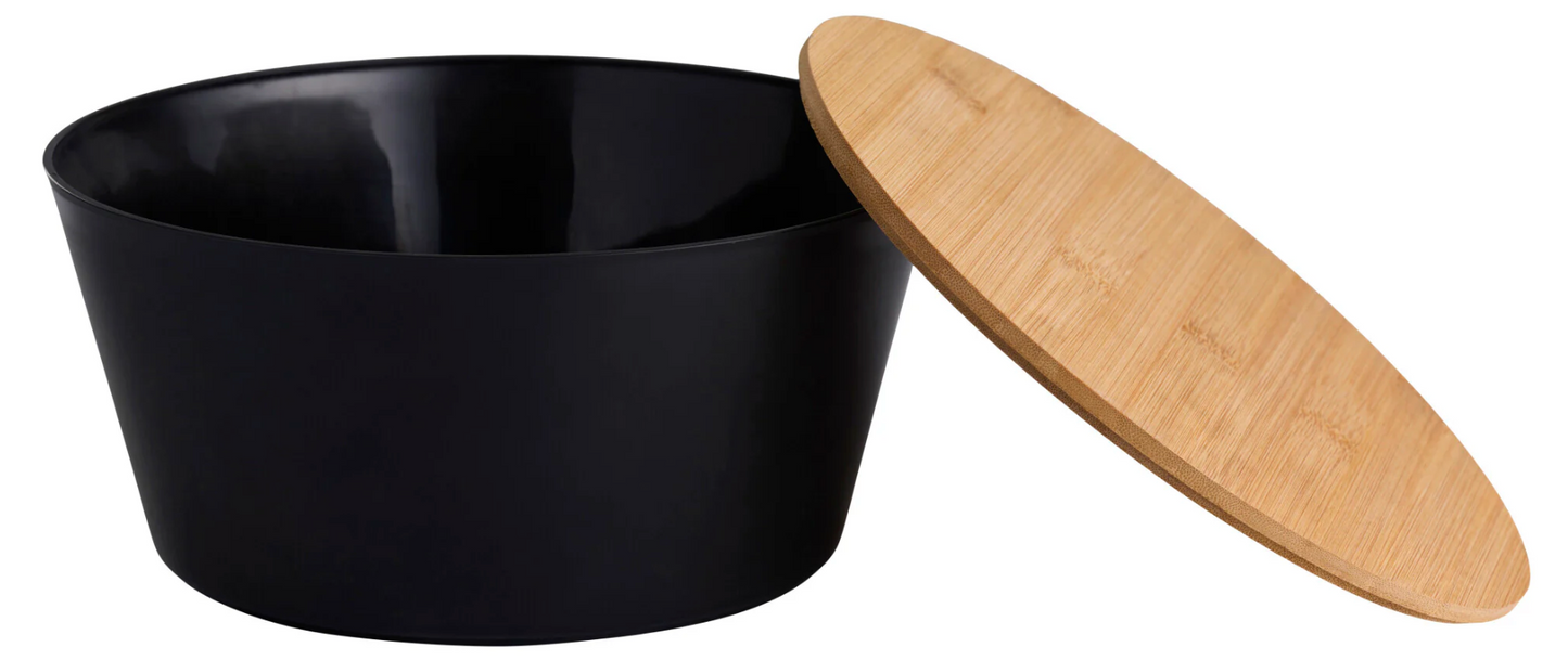 Schale mit Bambusdeckel