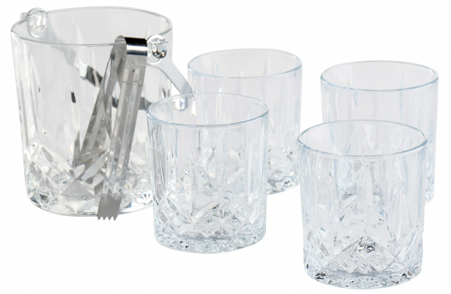 Eiseimer mit 4 Gläsern