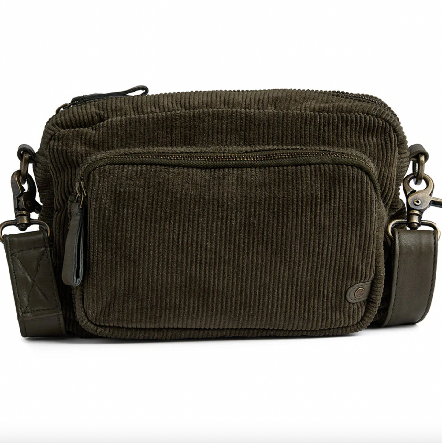 Crossbody Army Velours