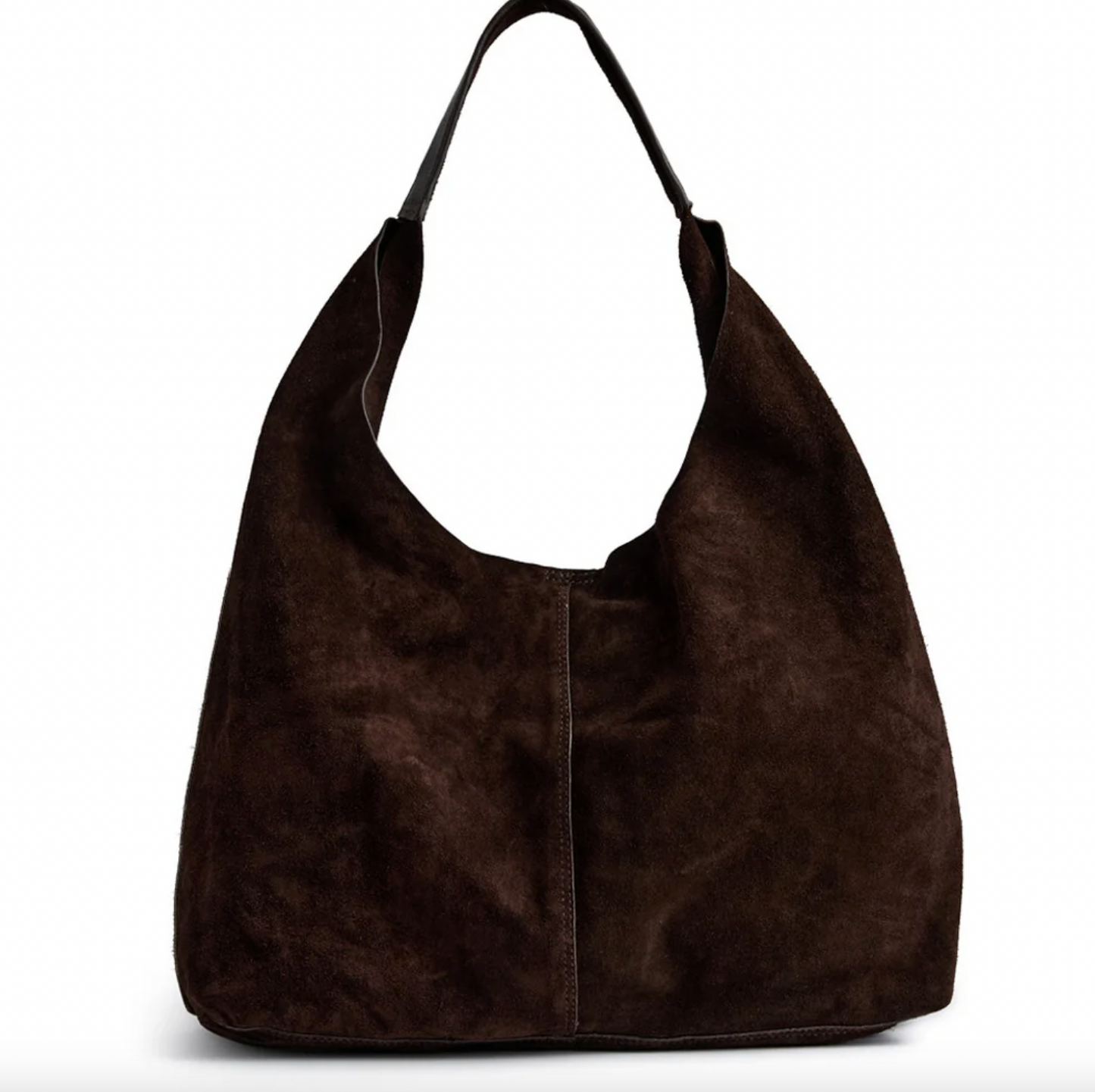 Shopper aus weichem Wildleder - Choko