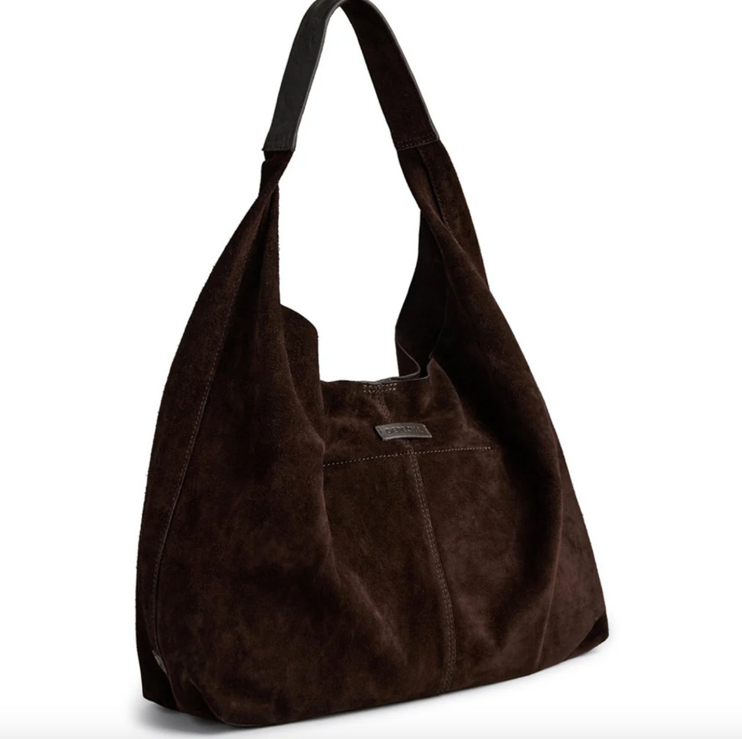 Shopper aus weichem Wildleder - Choko