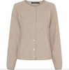 Cardigan Cashmere - Cream Melange
