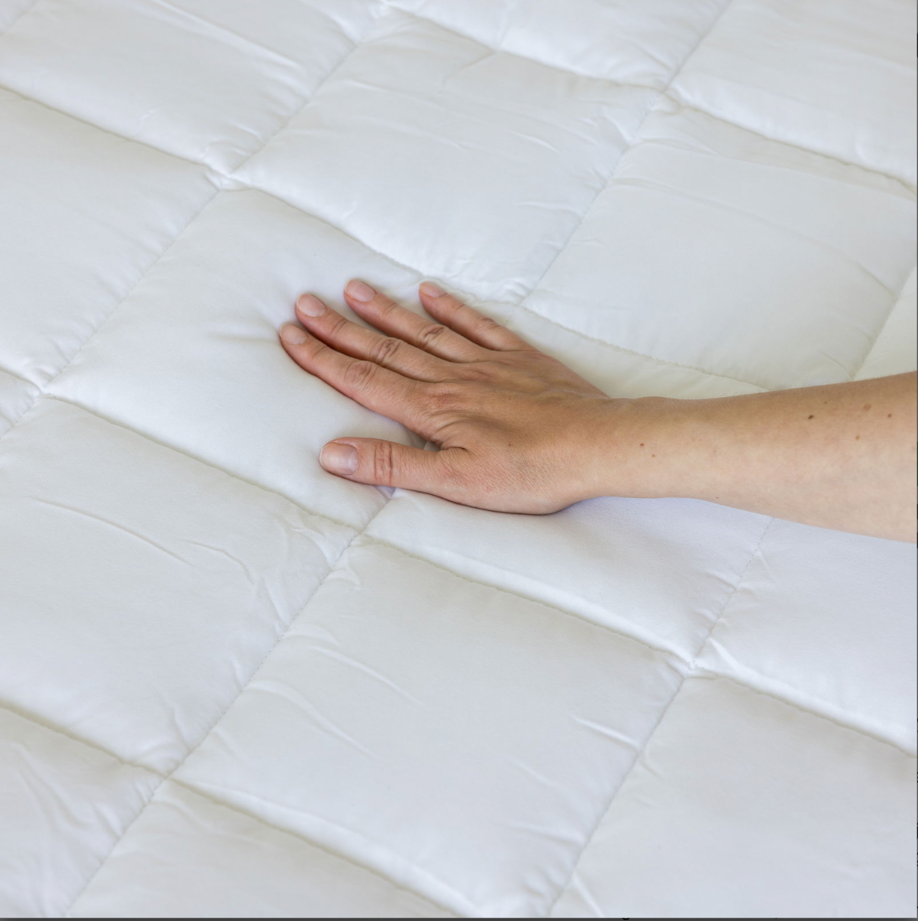 Gewichtsdecke 140x200, 7 kg - weiß