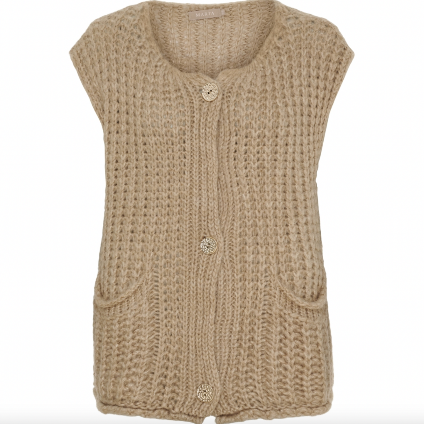 Weste Ruby beige