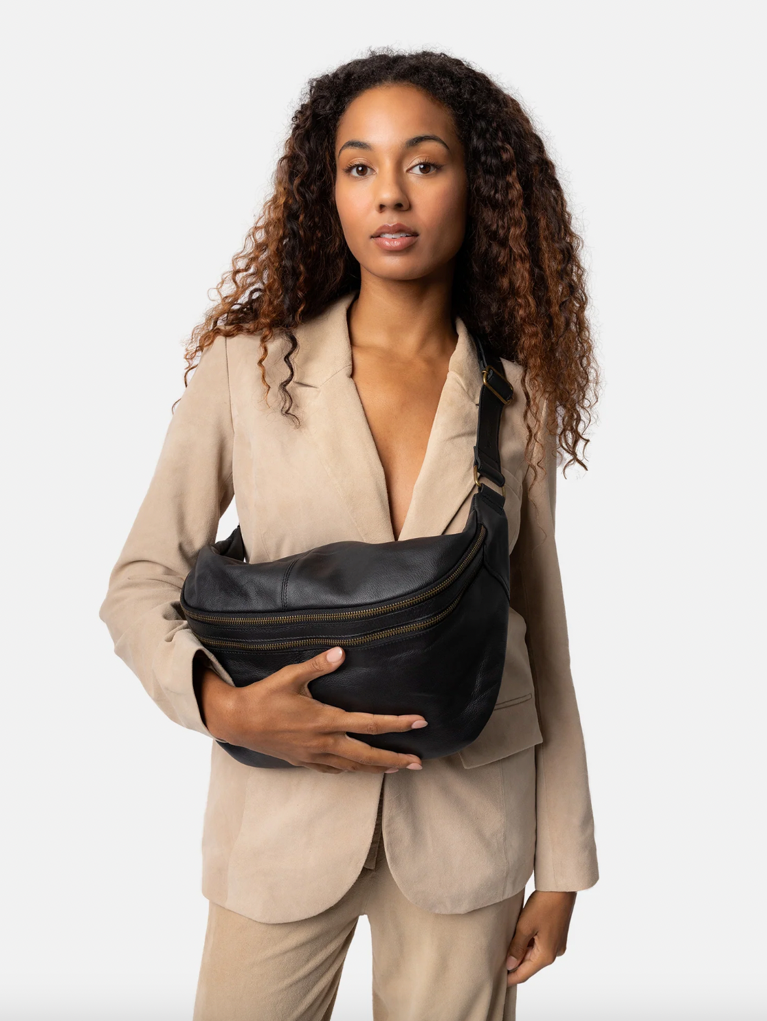 Gürteltasche Jina Big Schwarz
