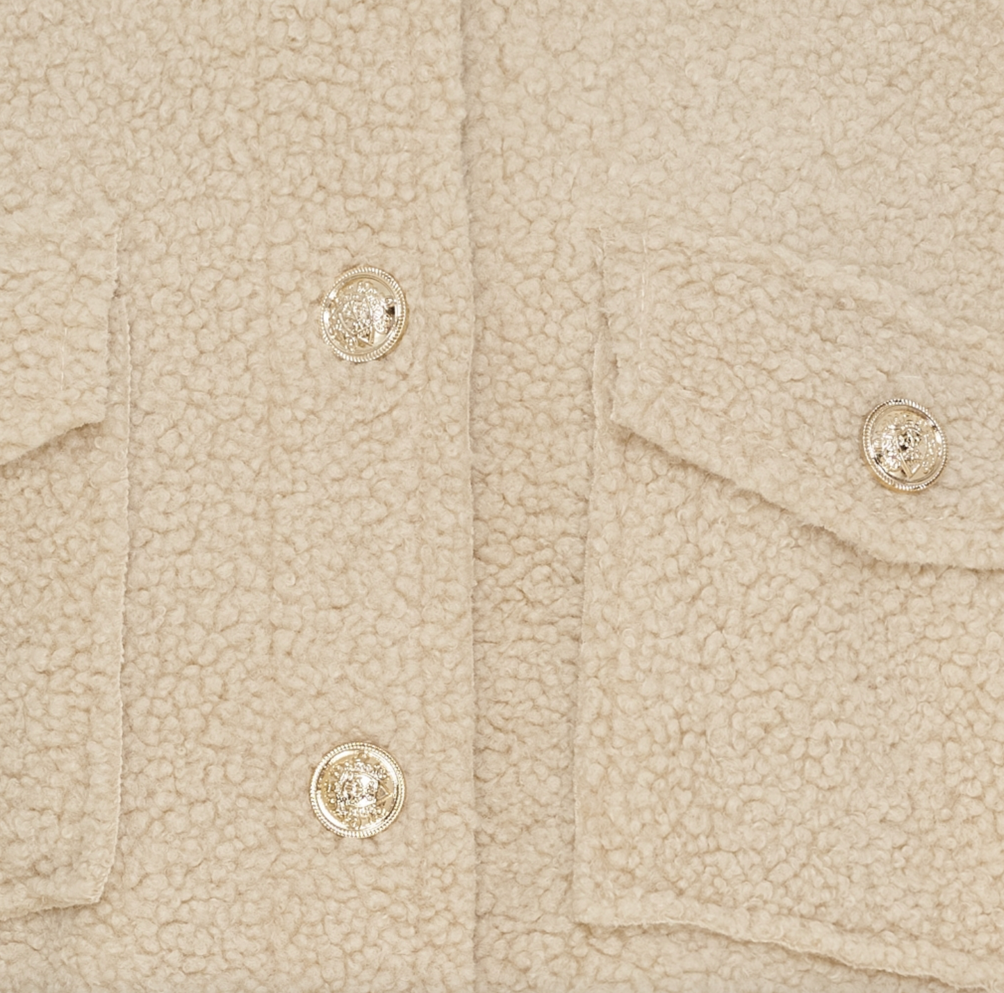 Jacke Teddy Lois beige