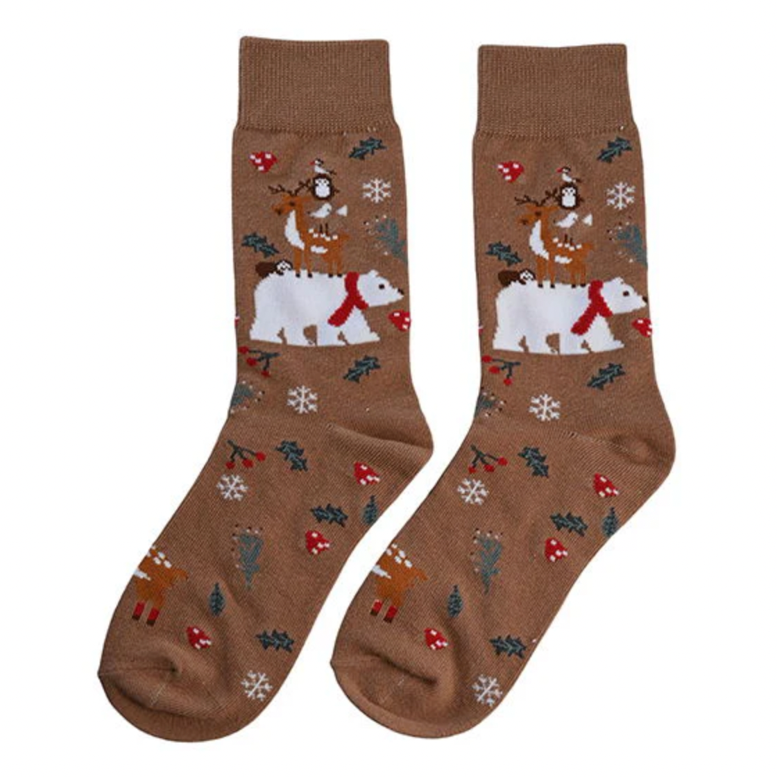 Socken Lady braun - Gr. 37-41