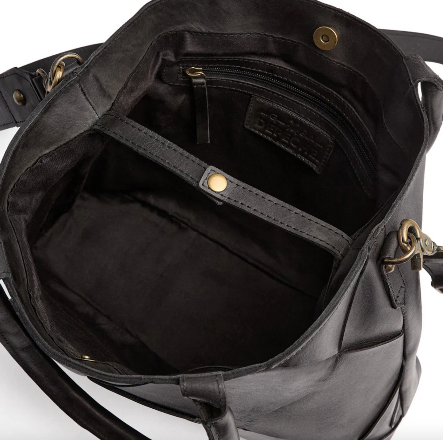Shopper black delux