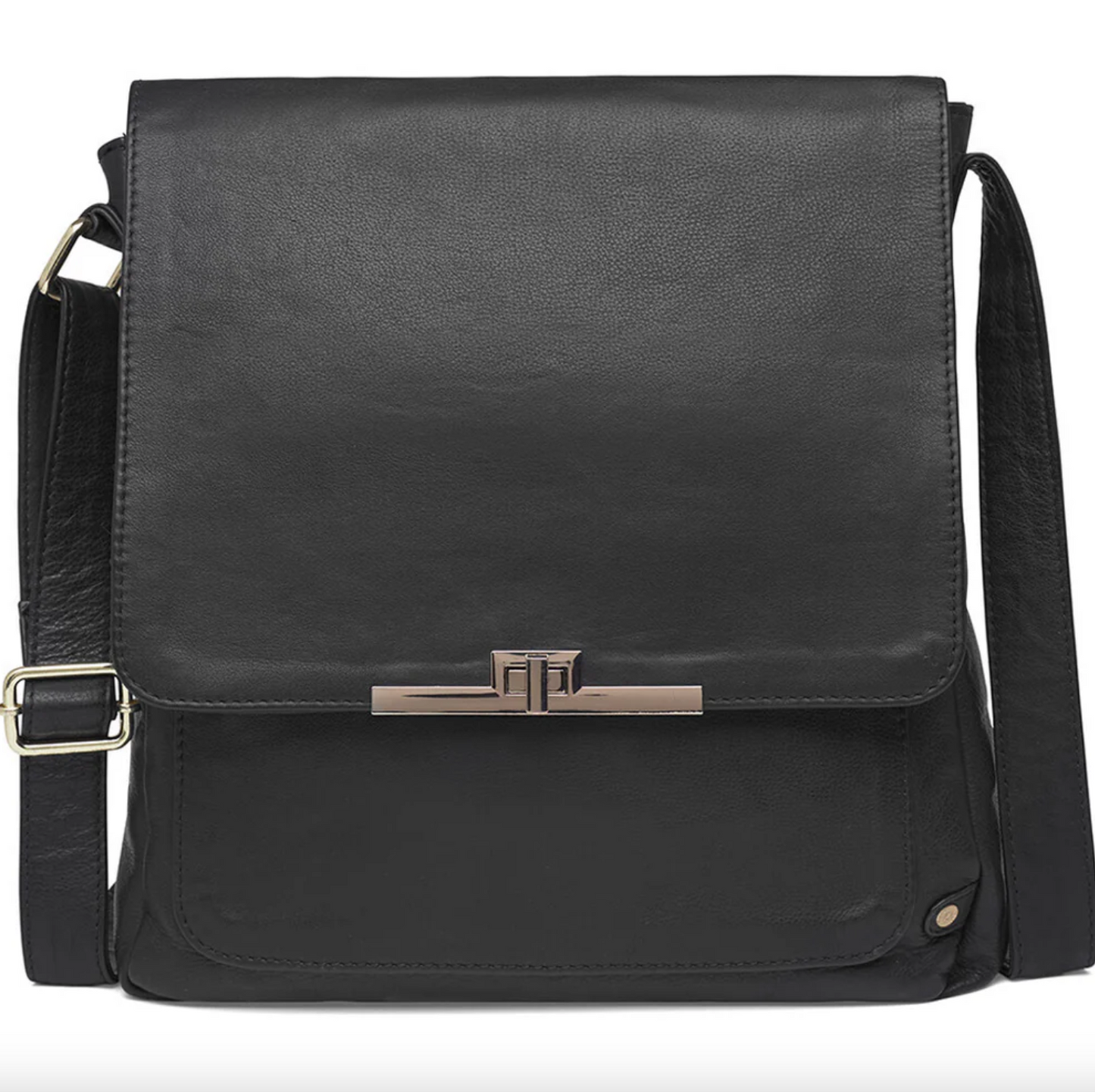 Elegante Schultertasche - Kalbsleder