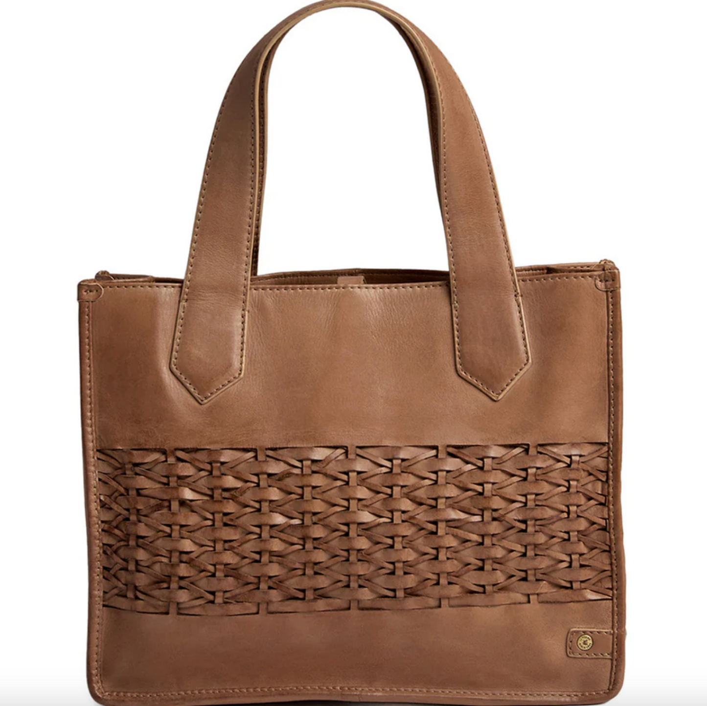 Elegante Handtasche - Camel