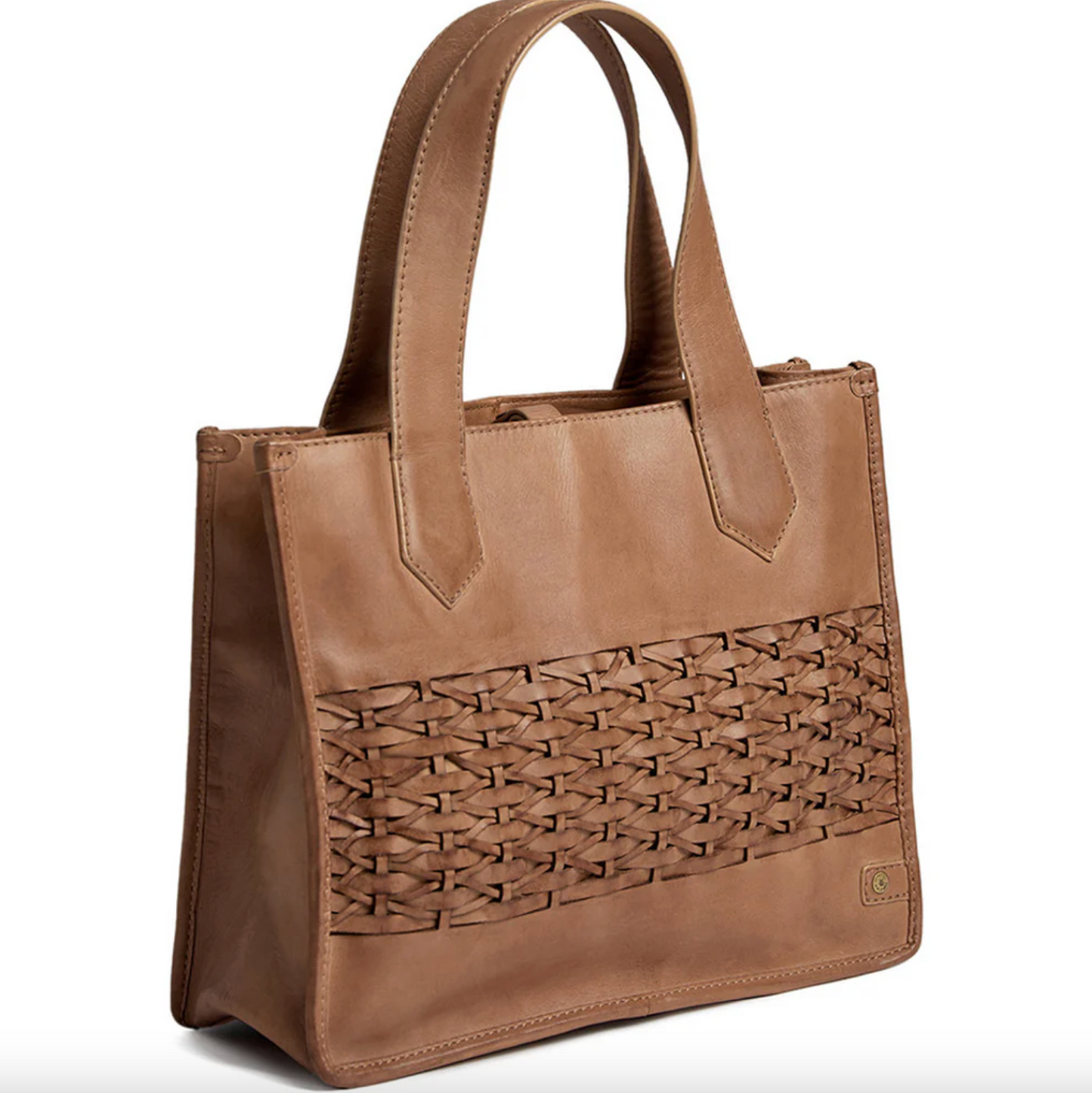Elegante Handtasche - Camel