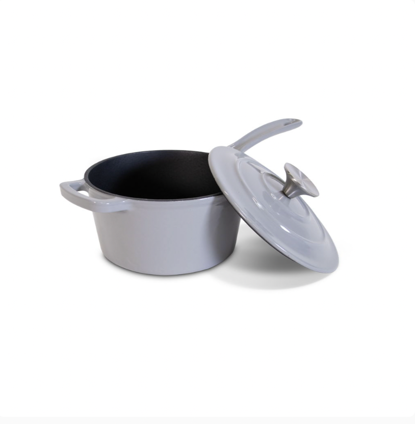 Emaillierte Gusseisen-Kasserolle Ø19 cm