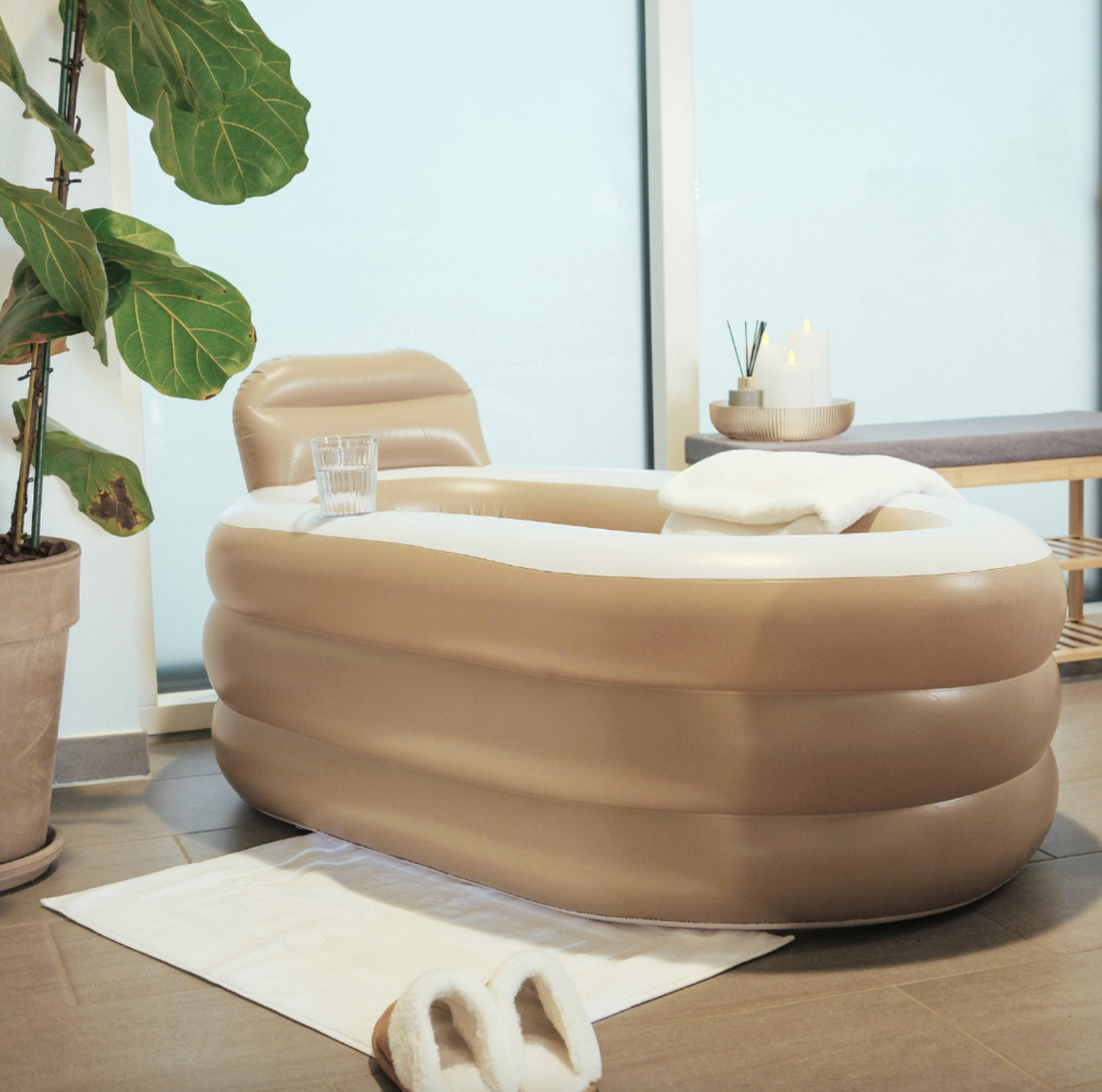 Aufblasbare Badewanne
